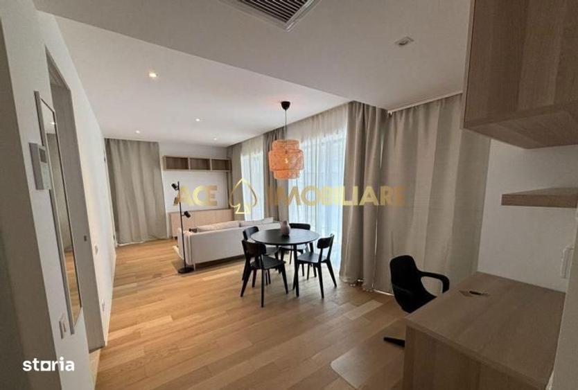 Apartament cu 2 camere, mobilat în Tei