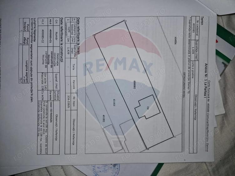Casă cu Teren 1439 Mp în Darova