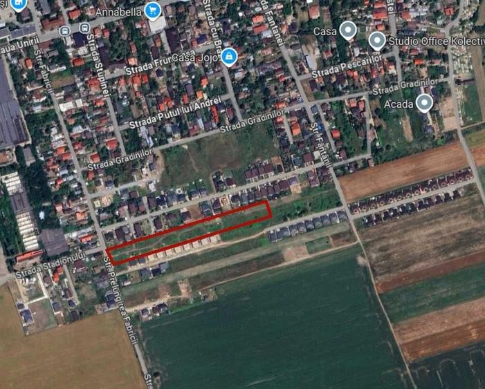 Teren de 9395 mp, în Balotești