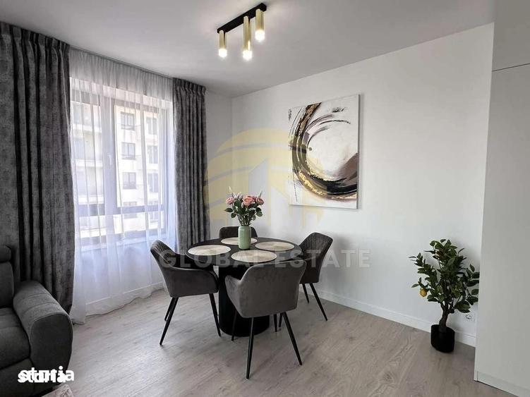 Apartament cu 2 camere semidecomandat în Băneasa