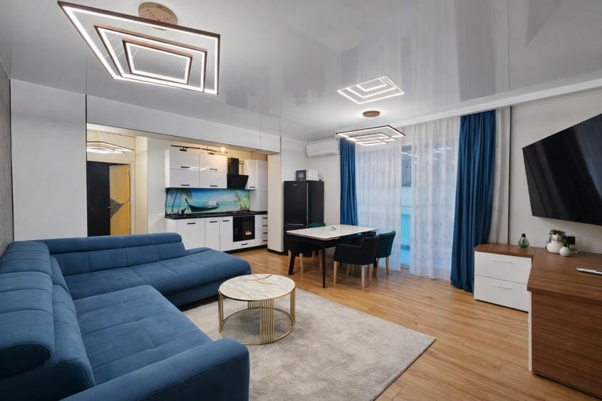 Apartament cu 2 camere decomandat, mobilat în Mamaia-Sat
