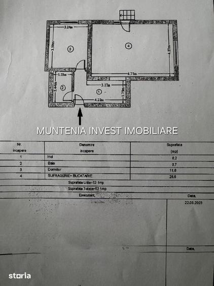 Ap. 2 camere bloc nou, finisat la cheie, Zona Trivale - 1