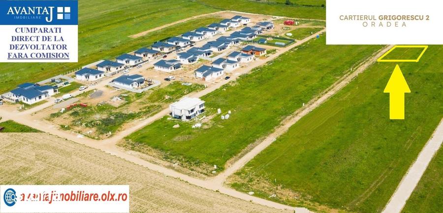 Teren de 540 mp, în Centura