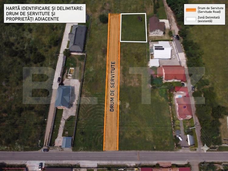 Teren Construcții intravilan de 730 mp, în Viforâta