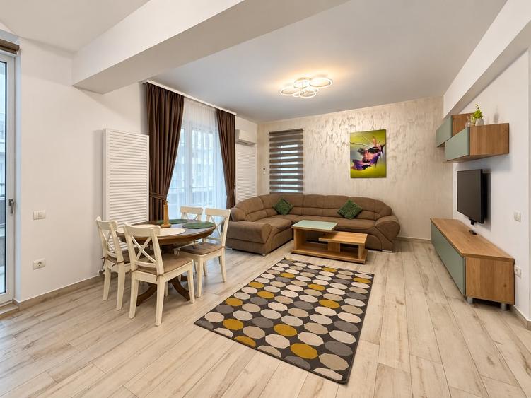Apartament cu 2 camere semidecomandat, mobilat în Mamaia-Sat