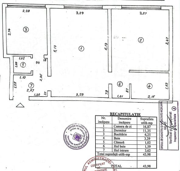 Apartament cu 2 camere semidecomandat, mobilat în Ultracentral