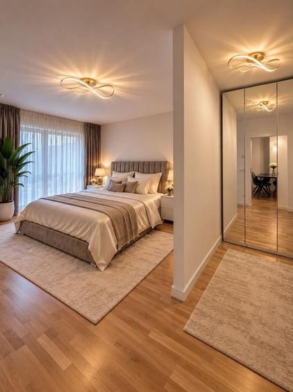 Apartament cu 2 camere decomandat, mobilat în Băneasa