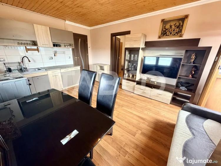 Apartament cu 2 camere semidecomandat în Central
