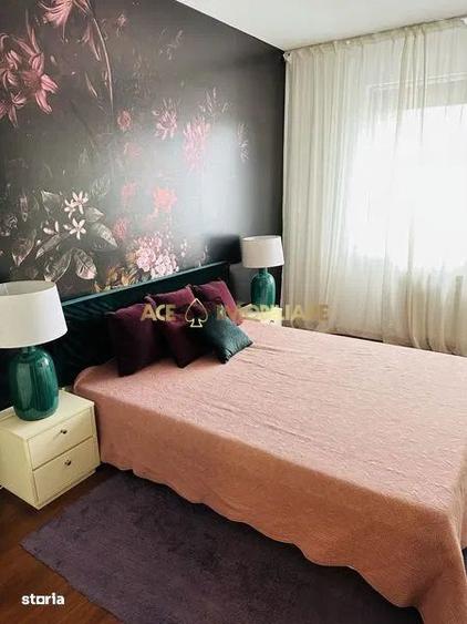 Apartament cu 3 camere, mobilat în Dămăroaia