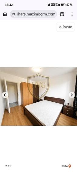 Apartament cu 2 camere semidecomandat, mobilat în Vatra Luminoasă
