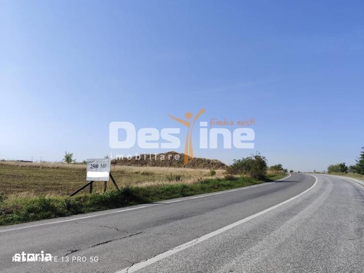 Teren de 2500 mp, în Cocorăștii Colț