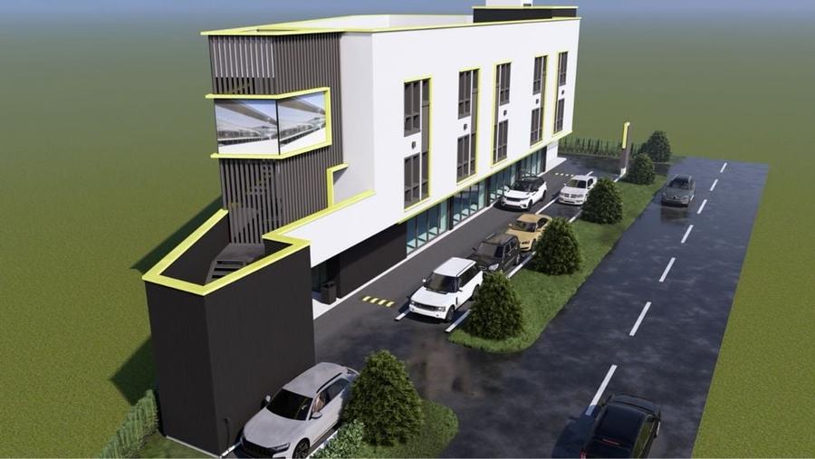 Spațiu comercial, de 1,600 mp, în Preajba