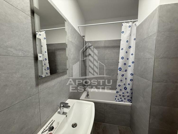 Apartament cu 2 camere semidecomandat, mobilat în Torontalului