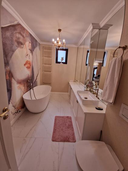 Apartament cu 3 camere decomandat, mobilat în Herăstrău