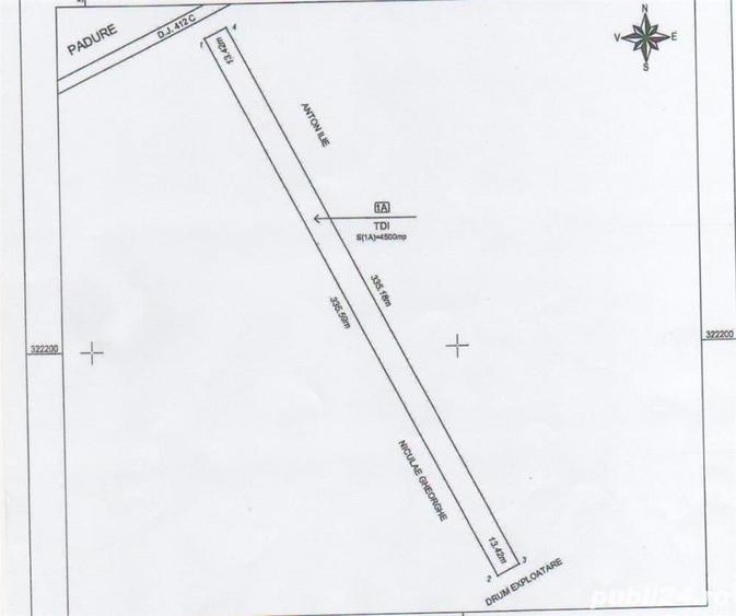 Teren intravilan 4500mp in comuna ogrezeni ,jud. Giurgiu - 1