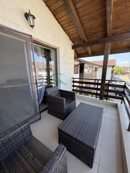Apartament cu 2 camere decomandat, mobilat în Sânpetru