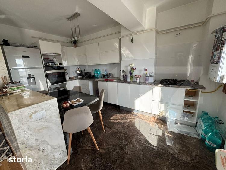 Apartament cu 3 camere, mobilat în Valea Lupului