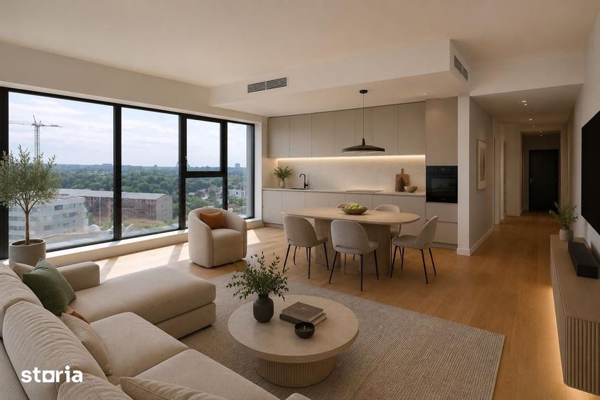 Apartament luminos cu 4 camere in One Verdi Park | Floreasca - 15