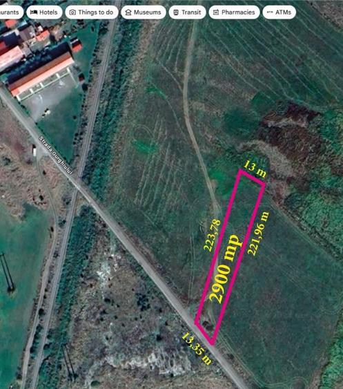 2900 mp teren intravilan langa centura de ocolire a municipiului Reghin - 1