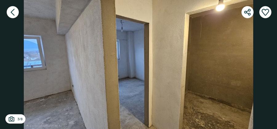 Apartament cu 2 camere semidecomandat în Central