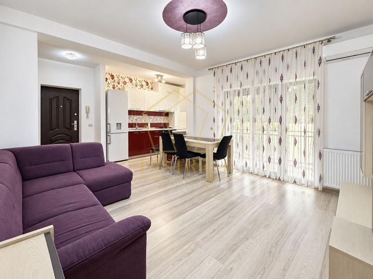 Apartament cu 3 camere semidecomandat, mobilat în Giroc
