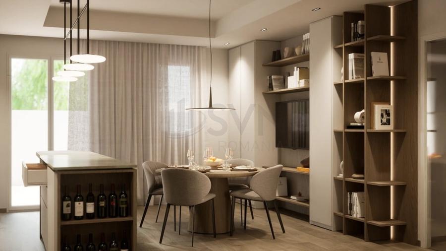 Apartament cu 2 camere decomandat, mobilat în Barbu Văcărescu