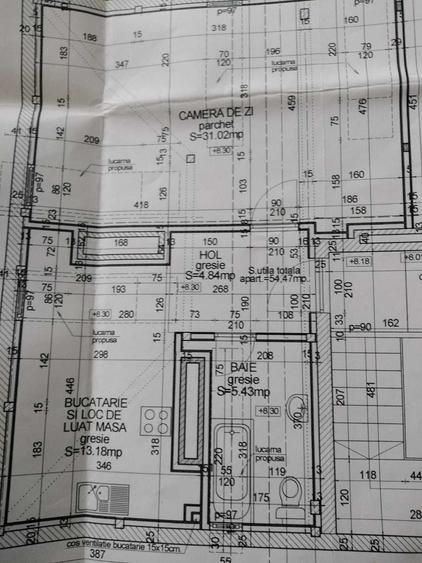 Apartament cu 2 camere decomandat în Gheorgheni