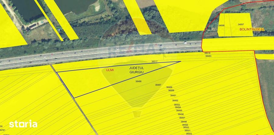 Vanzare Teren Intravilan Comercial, Ulmi-Bolintin, Langa Autostrada A1 - 5