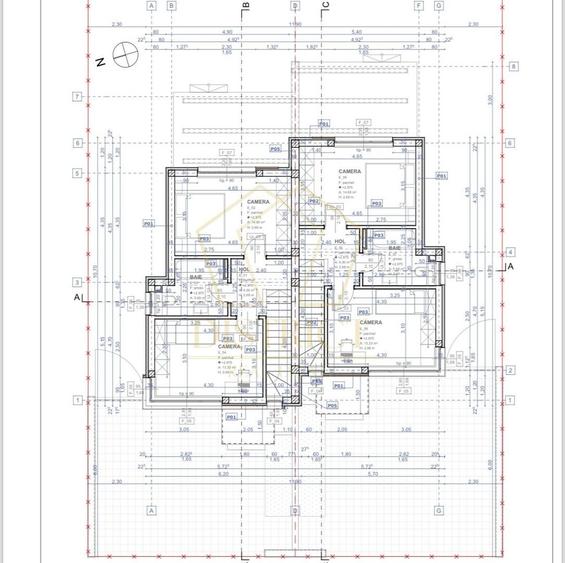 Duplex cu 3 camere cu Canalizare în Moșnița Nouă