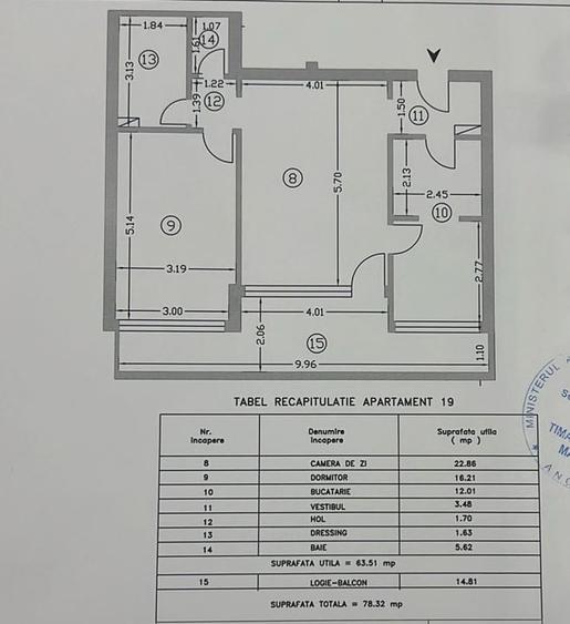 Apartament cu 2 camere semidecomandat, mobilat în Chiajna