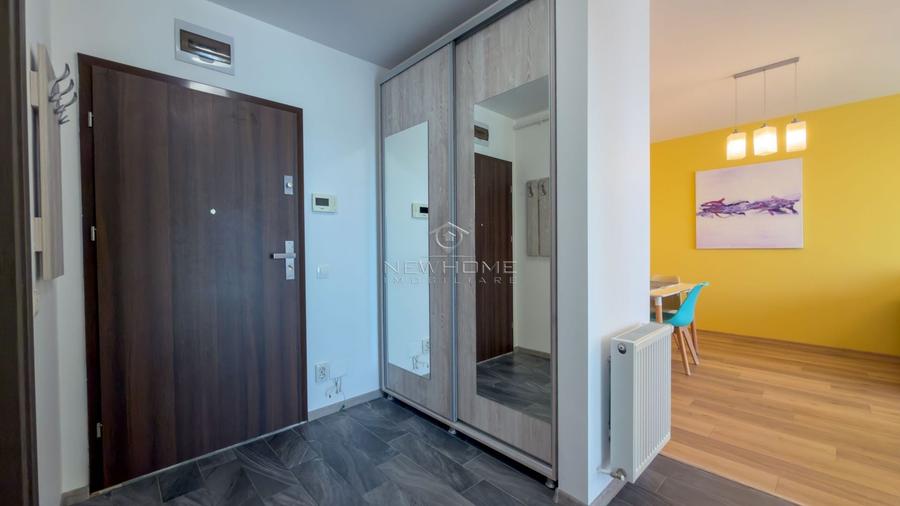 Apartament cu 2 camere semidecomandat, mobilat în Între Lacuri