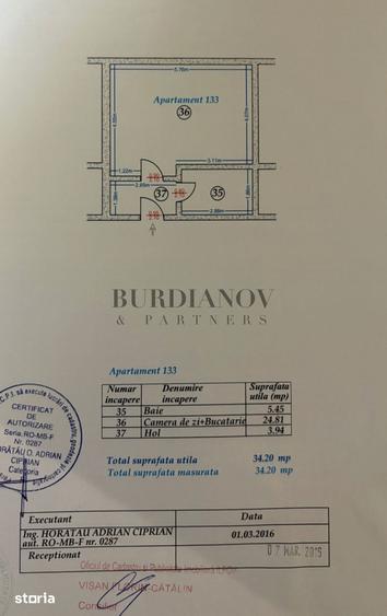 Garsoniera la mansarda - Dobroe?ti - 34 mp utili - Centrala proprie - 12