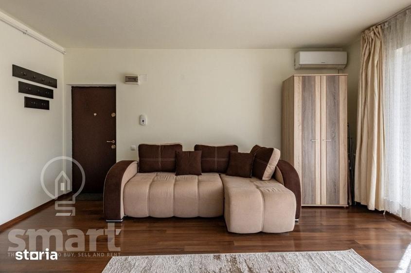 Apartament cu 2 camere semidecomandat, mobilat în Europa
