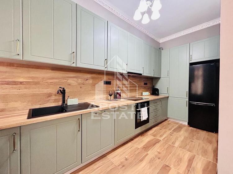 Apartament cu 2 camere semidecomandat, mobilat în P-ța Maria