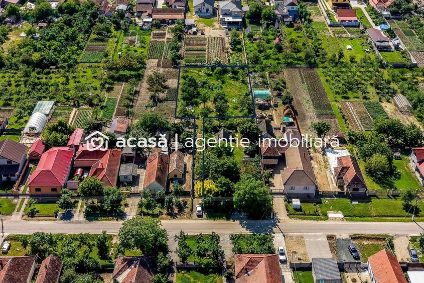 Teren Construcții intravilan de 1594 mp, în Cicir
