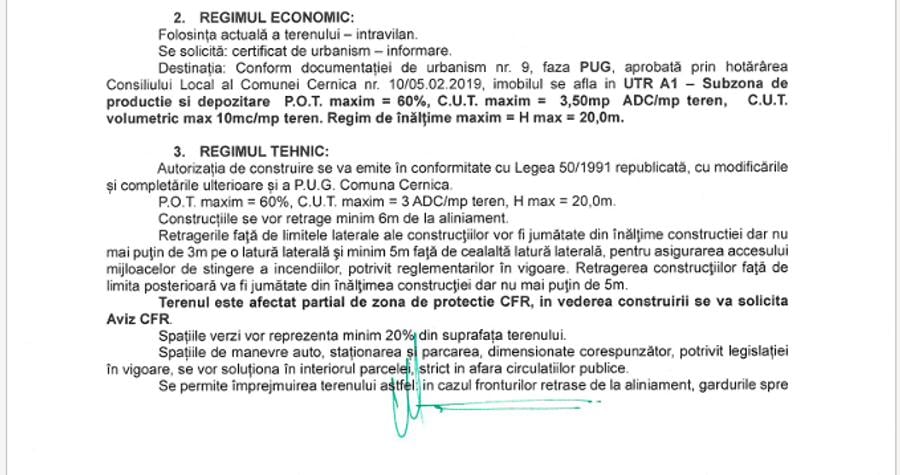 Teren Construcții intravilan de 2900 mp, în Cernica