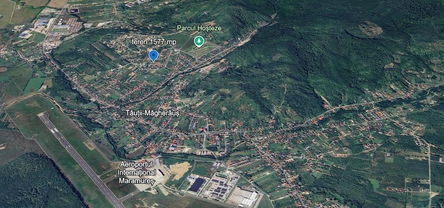 Teren de 777 mp, în Tăuții-Măgherăuș