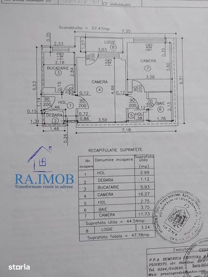 Apartament 2 camere, et1/4, Ultracentral-Hale - 59500 euro - 7