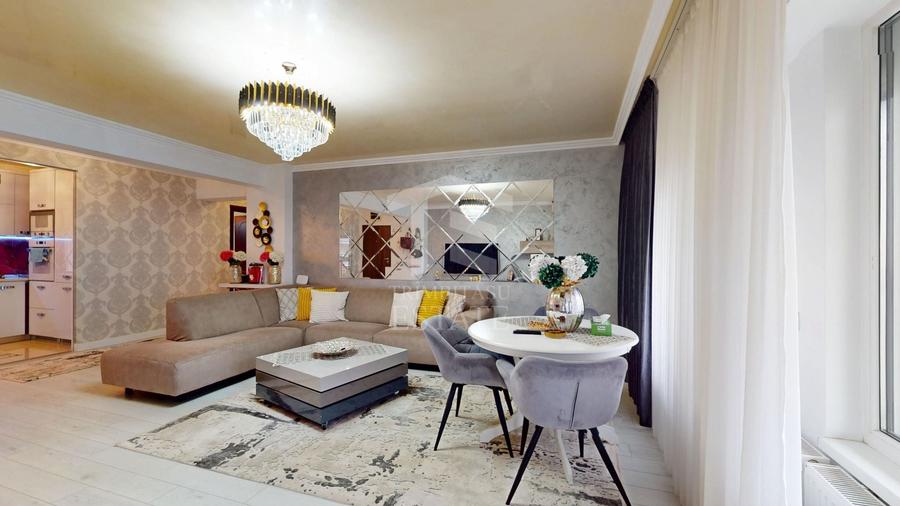 Apartament cu 3 camere semidecomandat, mobilat în Baba Novac