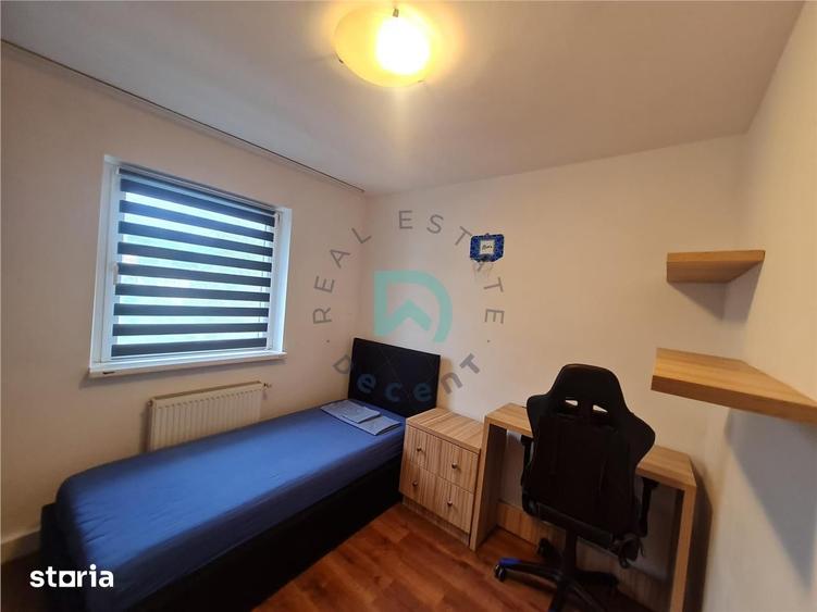 Apartament cu 3 camere semidecomandat, mobilat în Astra
