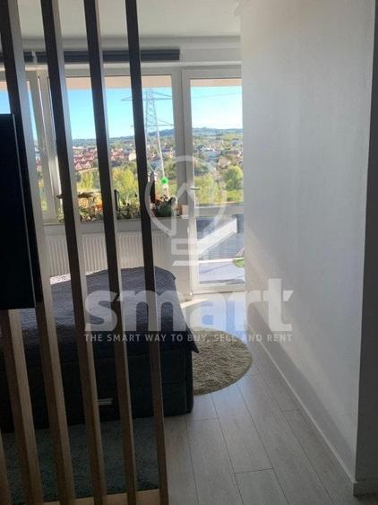 Apartament cu 2 camere semidecomandat, mobilat în Borhanci
