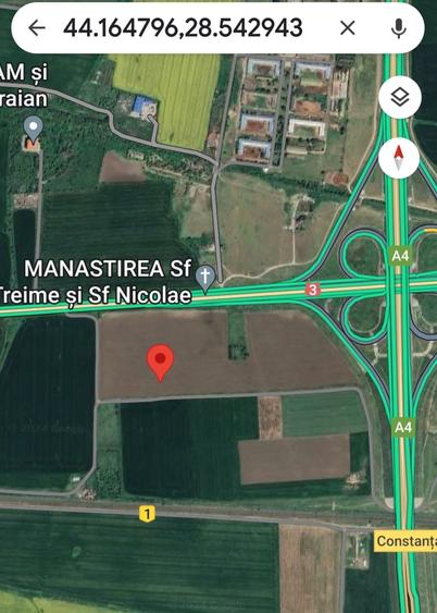 Teren Construcții extravilan de 5000 mp, în Brătianu