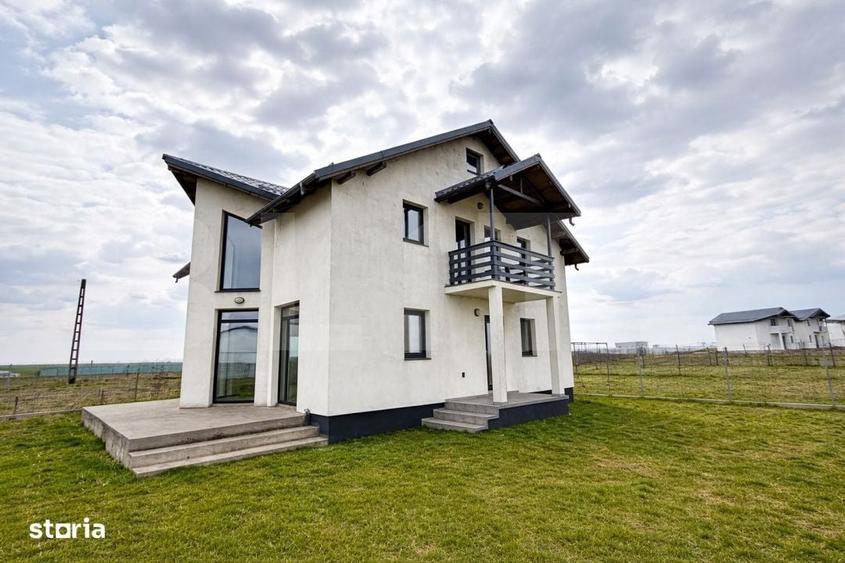 Casă cu 4 camere cu Teren 600 Mp în Ghercești