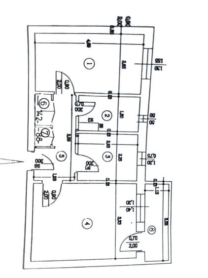 Apartament cu 2 camere decomandat în Central