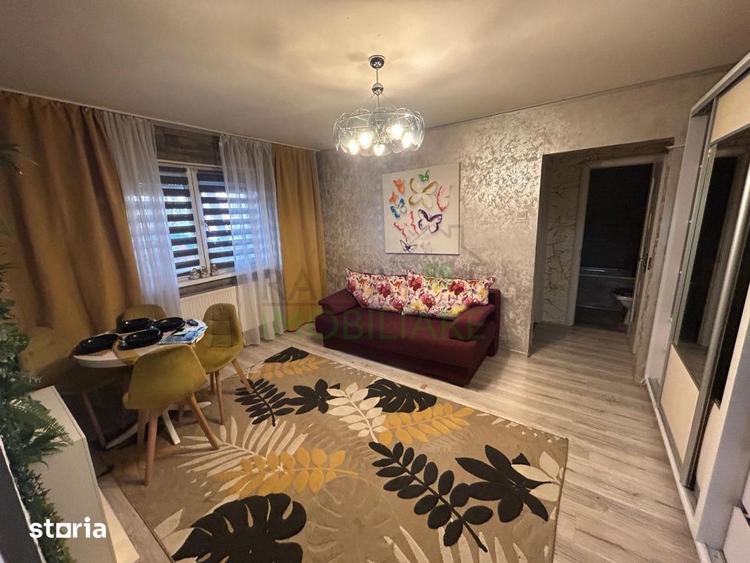 Apartament cu 2 camere semidecomandat, mobilat în Gării