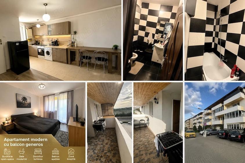 Apartament cu 2 camere decomandat în Central