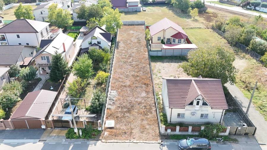 Teren intravilan 768 mp - Valu lui Traian, str. Prieteniei - asfalt, utilitati, imprejmuit