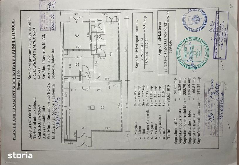 Spațiu comercial, de 129 mp, în Exterior Vest