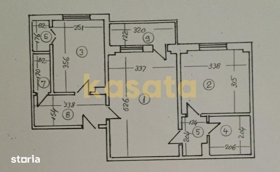 Apartament cu 2 camere, mobilat în Pantelimon