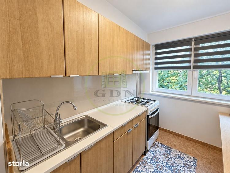 Apartament cu 2 camere, mobilat în Lujerului